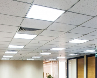 LED panel 60x60 i kontorområde